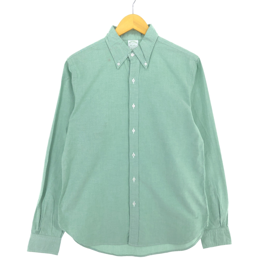 Brooks Brothers Est.1818 Milano Long Sleeve Button Down Shirt Made in USA Men's M /eaa454231