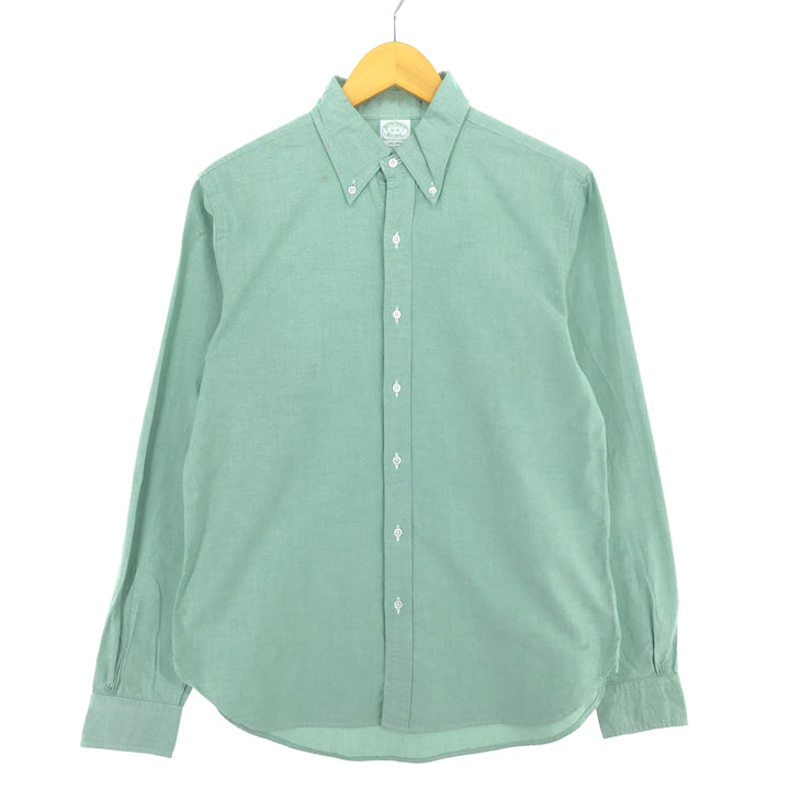 Brooks Brothers Est.1818 Milano Long Sleeve Button Down Shirt Made in USA Men's M /eaa454231