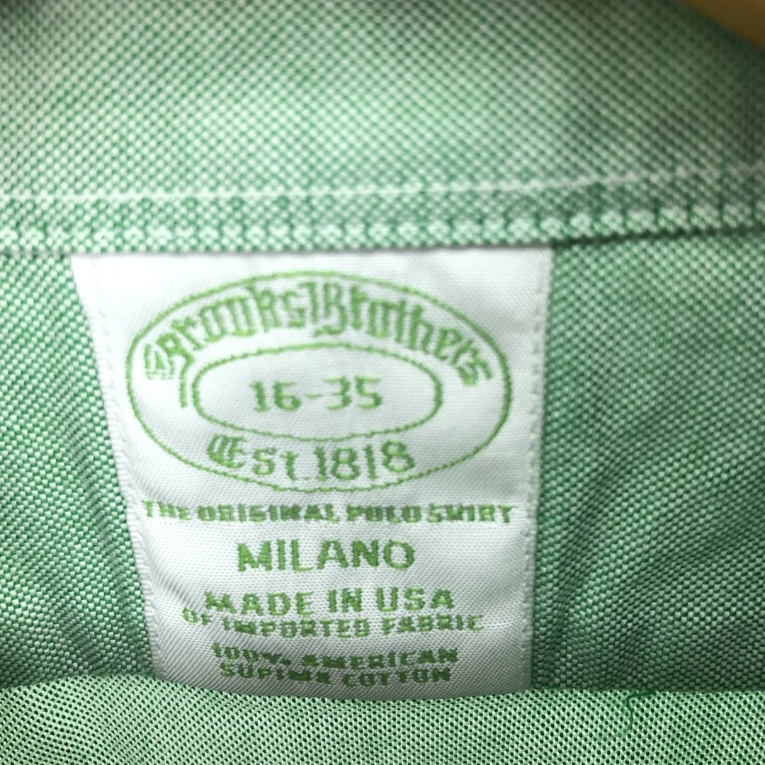 Brooks Brothers Est.1818 Milano Long Sleeve Button Down Shirt Made in USA Men's M /eaa454231