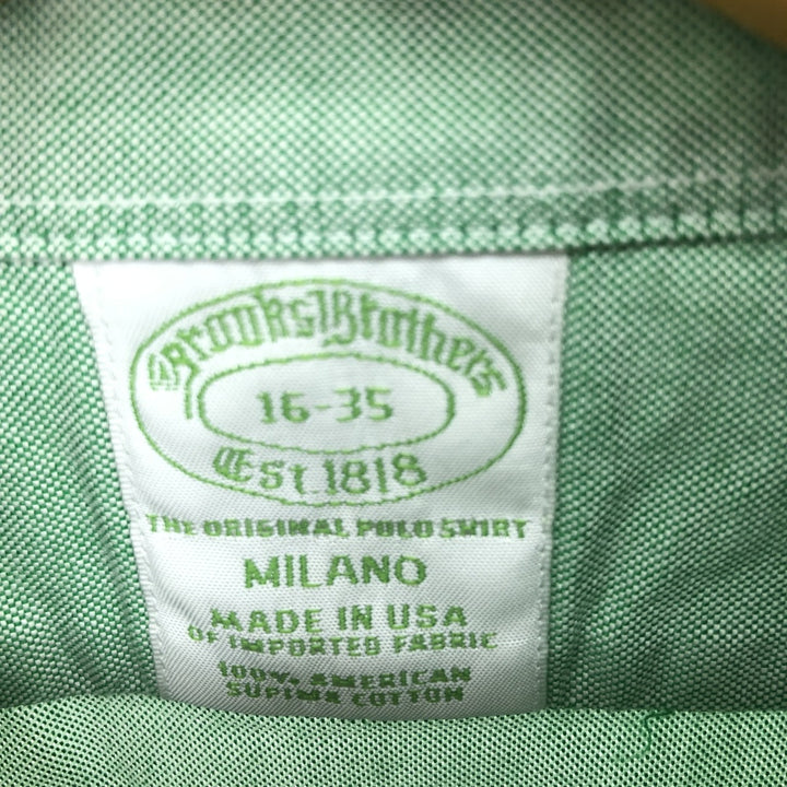 Brooks Brothers Est.1818 Milano Long Sleeve Button Down Shirt Made in USA Men's M /eaa454231