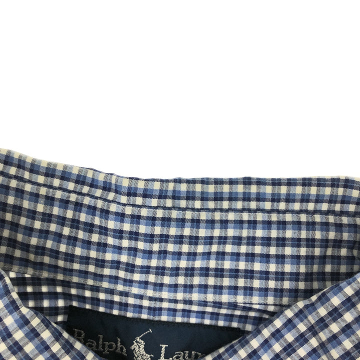 Ralph Lauren RALPH LAUREN CLASSIC FIT short sleeve button down check shirt men's XXL /eaa454245