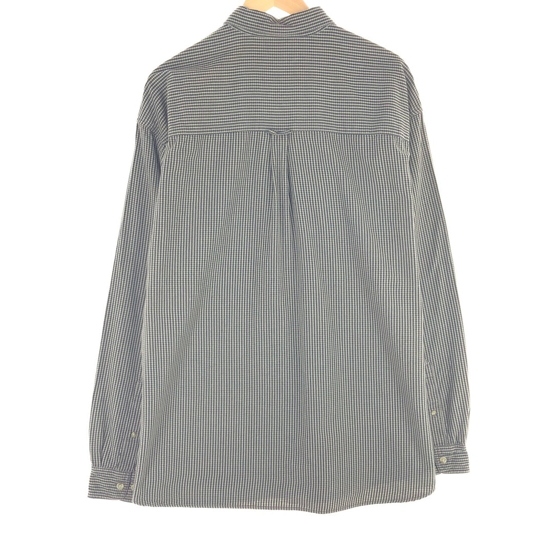 90'S ~ Columbia Long Sleeve Button Down Check Shirt Men's XXL Vintage / eaa454295