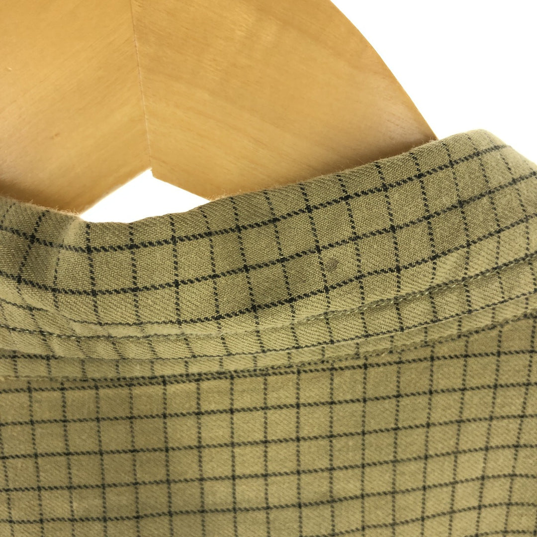 Eddie Bauer Long Sleeve Button Down Check Shirt Men's XL /eaa454297