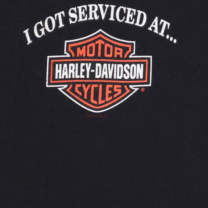 00'S Harley-Davidson Motorcycle Bike T-shirt Made in USA Men's L Vintage /eaa454306