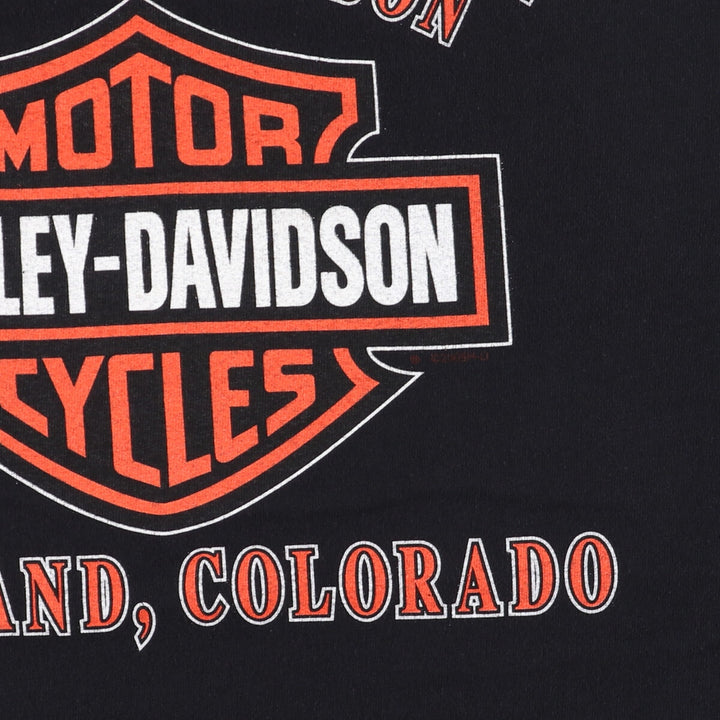 00'S Harley-Davidson Motorcycle Bike T-shirt Made in USA Men's L Vintage /eaa454306