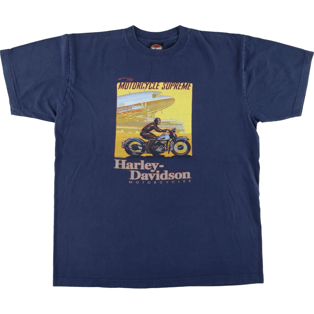 00'S Harley-Davidson Motorcycle Bike T-shirt Men's XL /eaa454309