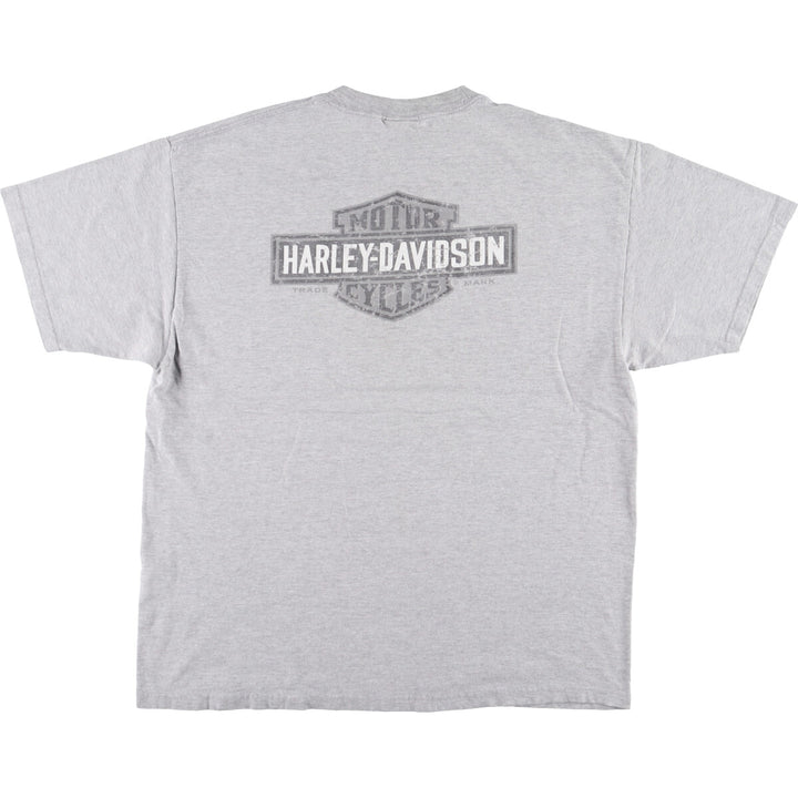 00'S Harley-Davidson Motorcycle Bike T-shirt Made in USA Men's XL /eaa454311