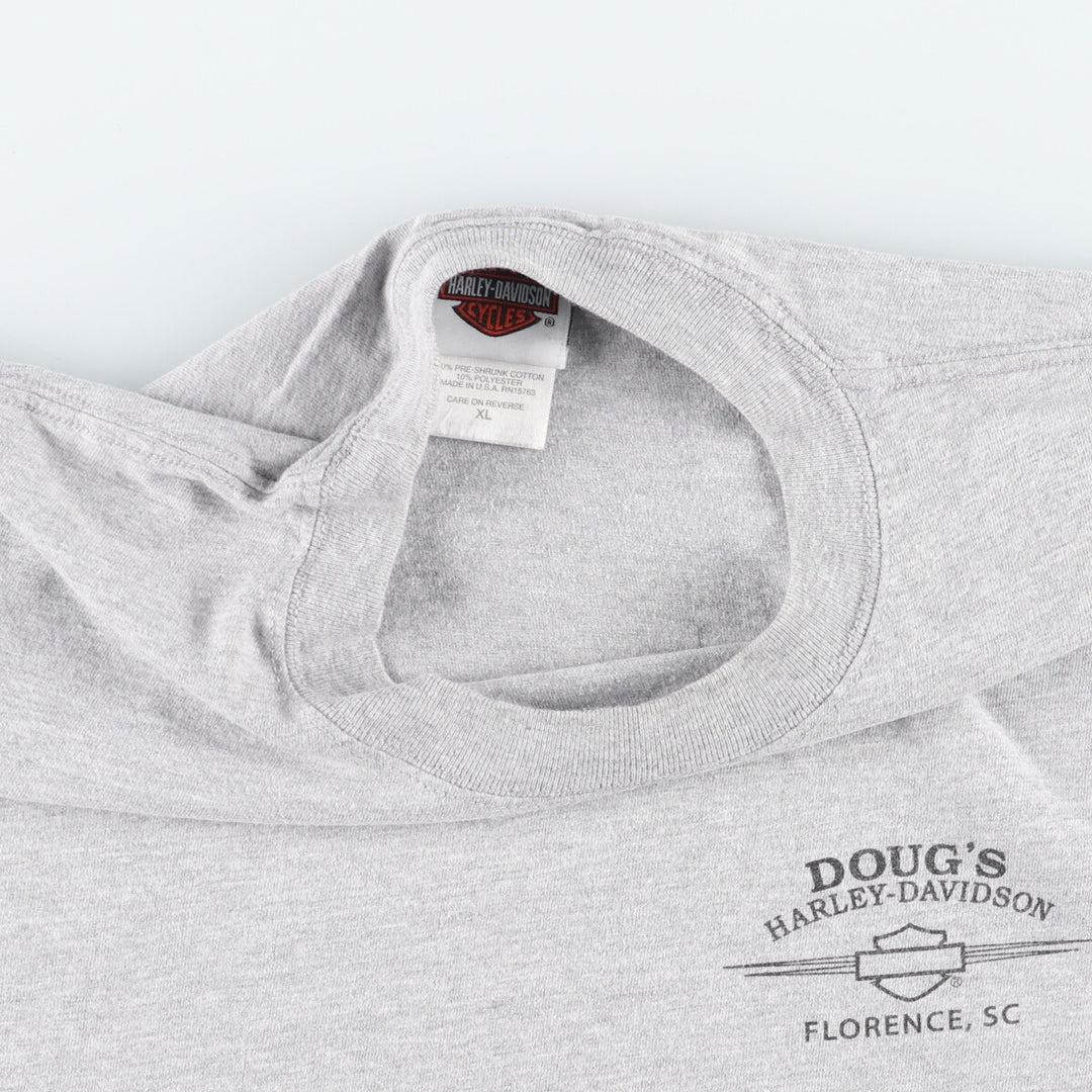 00'S Harley-Davidson Motorcycle Bike T-shirt Made in USA Men's XL /eaa454311