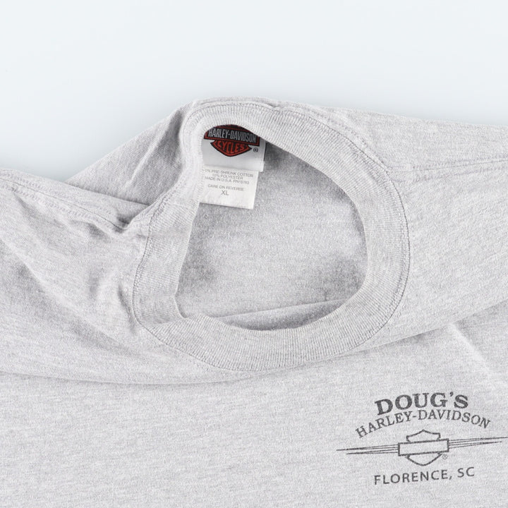 00'S Harley-Davidson Motorcycle Bike T-shirt Made in USA Men's XL /eaa454311