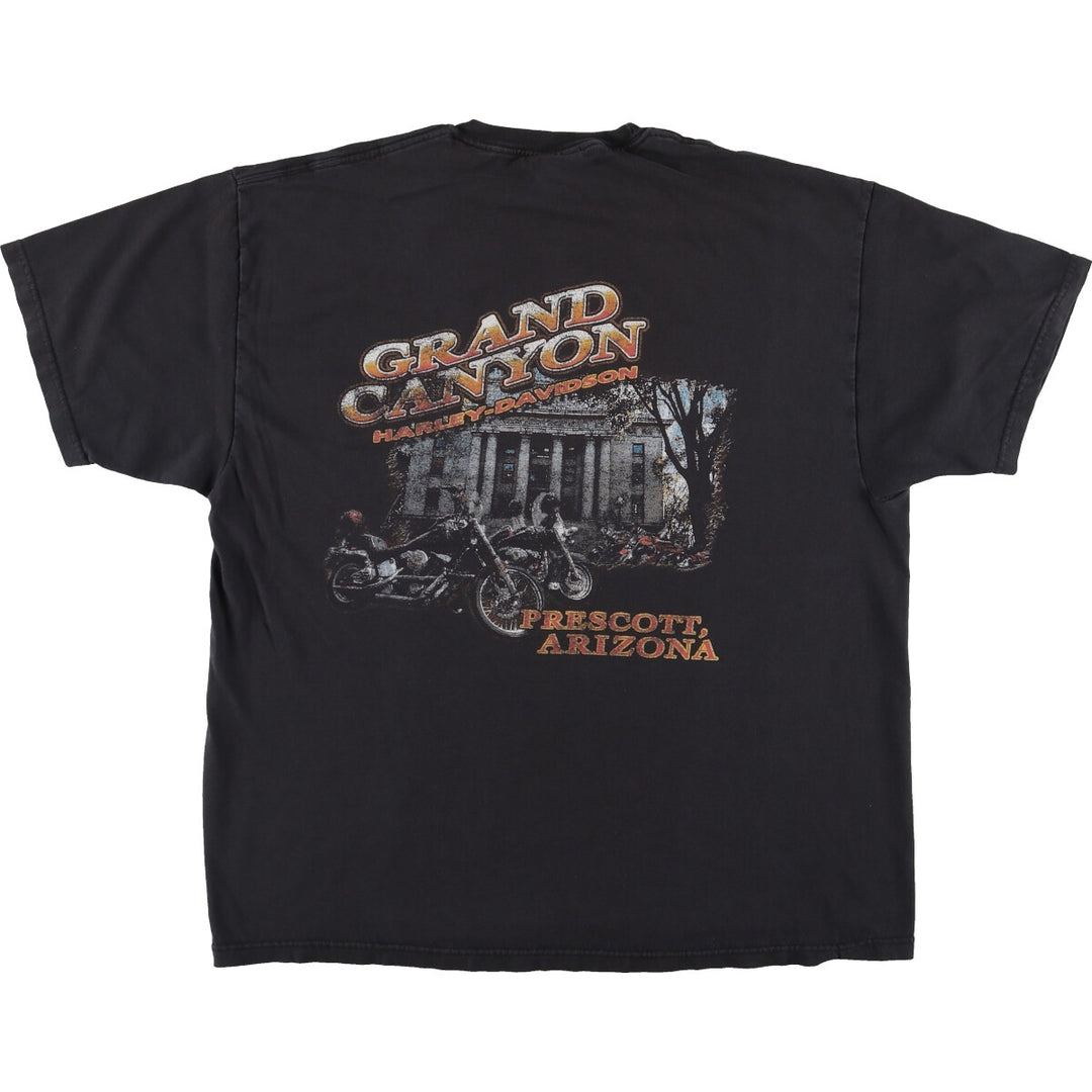 00'S Harley-Davidson Motorcycle Bike T-shirt Men's L /eaa454312