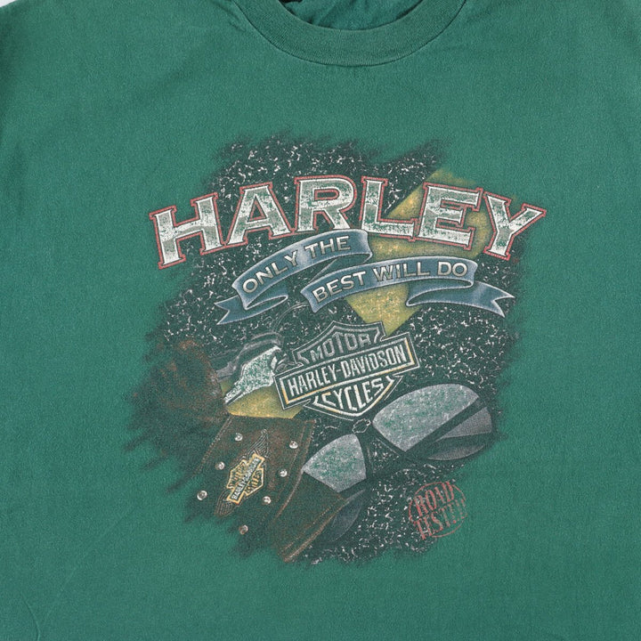 90'S Harley-Davidson Motorcycle Bike T-shirt Made in USA Men's XL Vintage /eaa454317