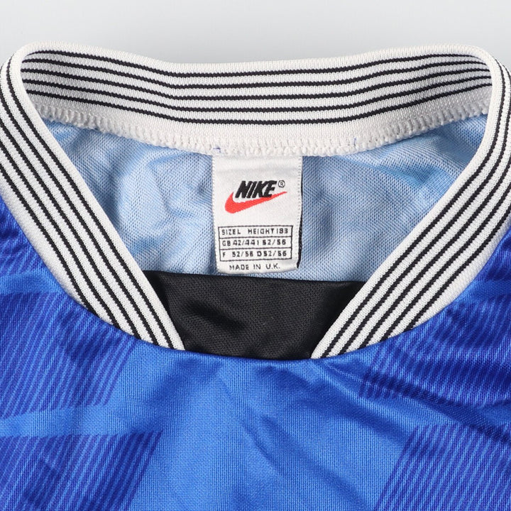 90'S Nike Soccer Uniform Game Shirt Made in England Men's L Vintage /eaa454354