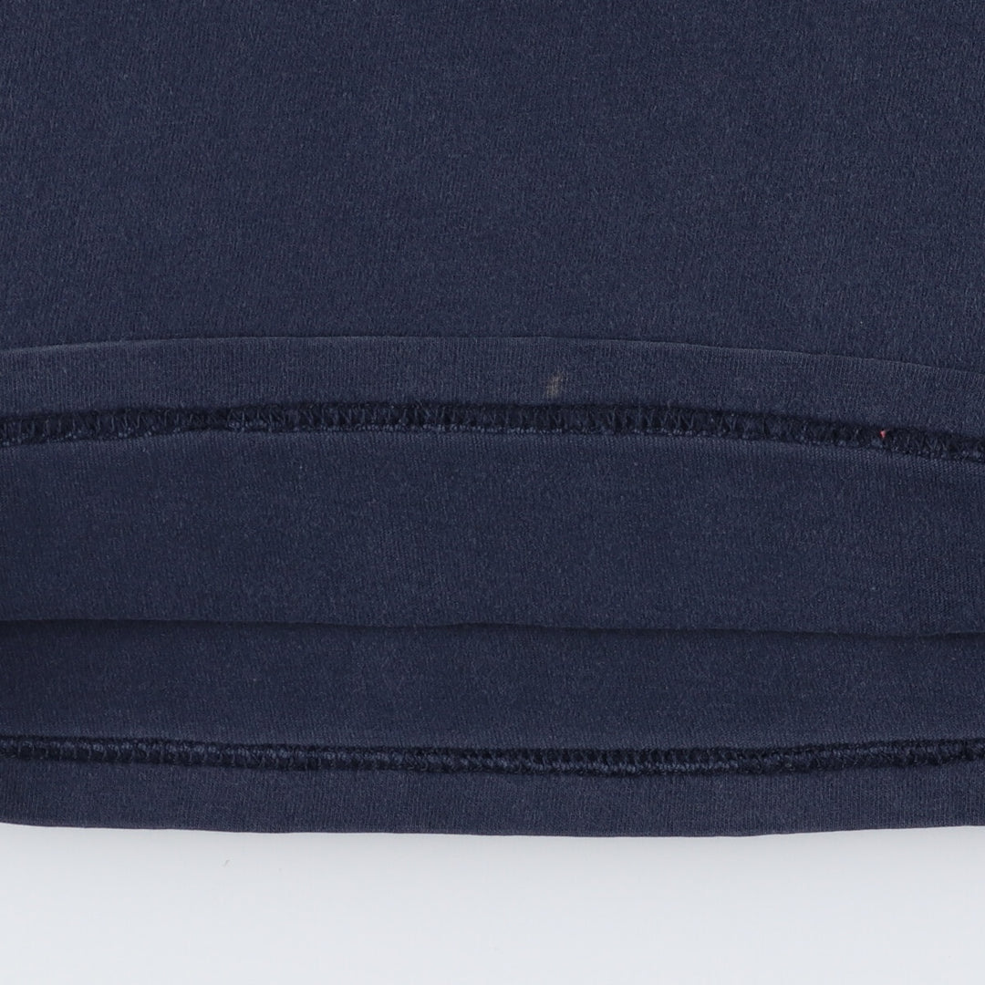 00'S Champion One Point Logo T-shirt Men's XL size unclear navy blue type Vintage Second Hand