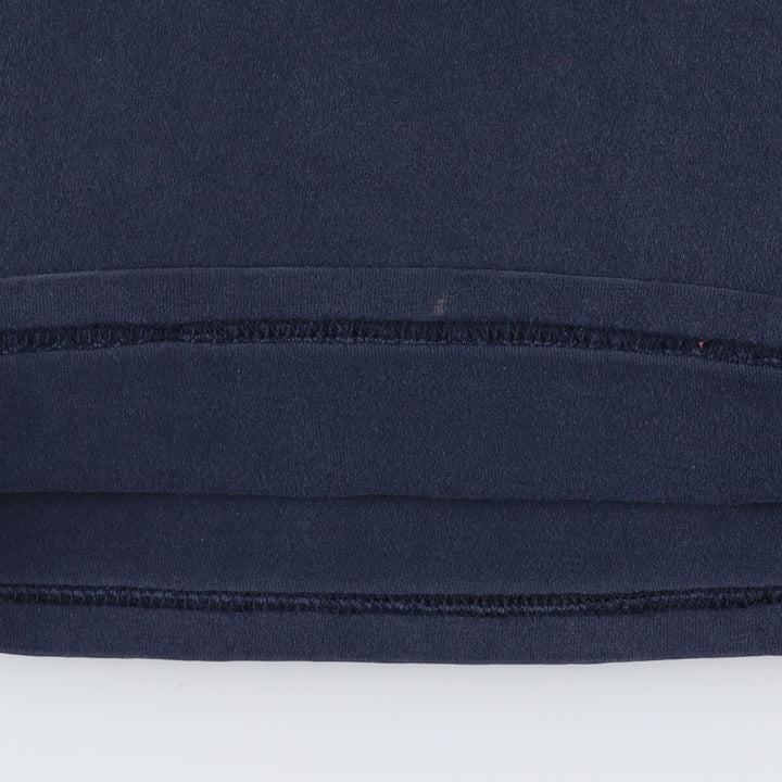 00'S Champion One Point Logo T-shirt Men's XL size unclear navy blue type Vintage Second Hand