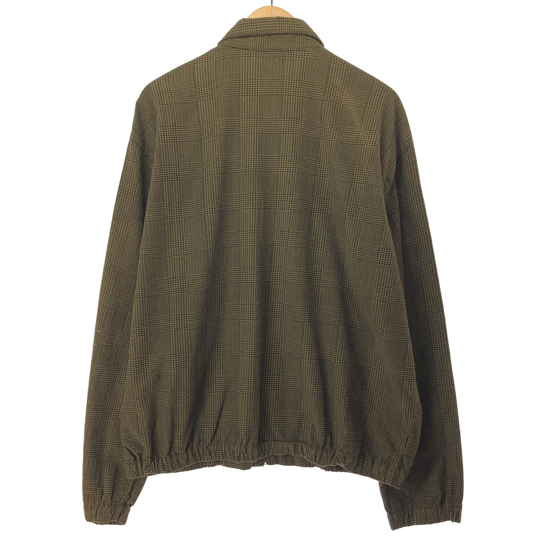 Ralph Lauren POLO GOLF Check Pattern Swing Top Sports Jacket Men's L /eaa454429