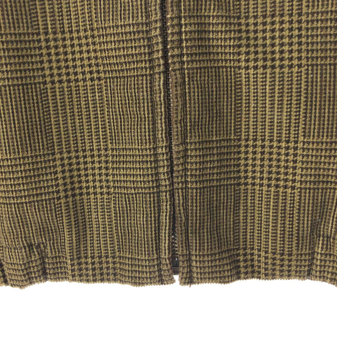 Ralph Lauren POLO GOLF Check Pattern Swing Top Sports Jacket Men's L /eaa454429