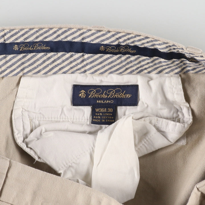 Brooks Brothers MILANO Linen x Cotton Pants Slacks Men's W37 / eaa454488