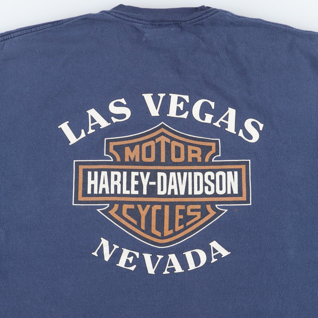 90s~ Harley-Davidson Motorcycle Bike T-shirt Made in USA Men's XL Vintage /eaa454503