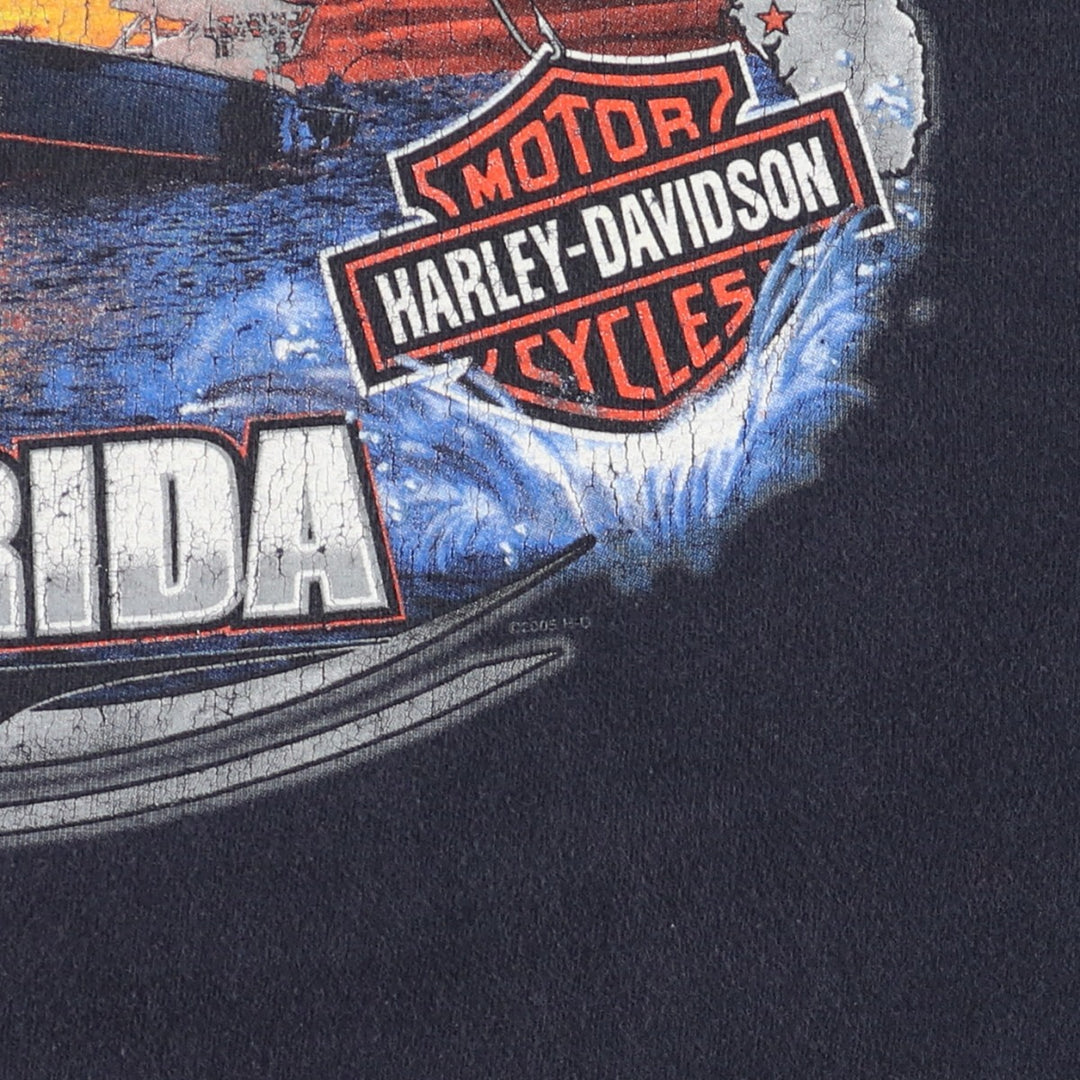 00'S Harley-Davidson Motorcycle Bike T-shirt Made in USA Men's XXL /eaa454505