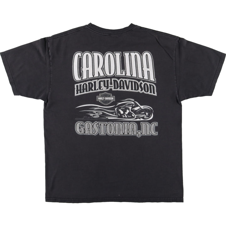 00'S Harley-Davidson Motorcycle Bike T-shirt Men's L /eaa454508