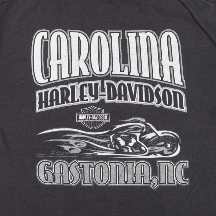 00'S Harley-Davidson Motorcycle Bike T-shirt Men's L /eaa454508