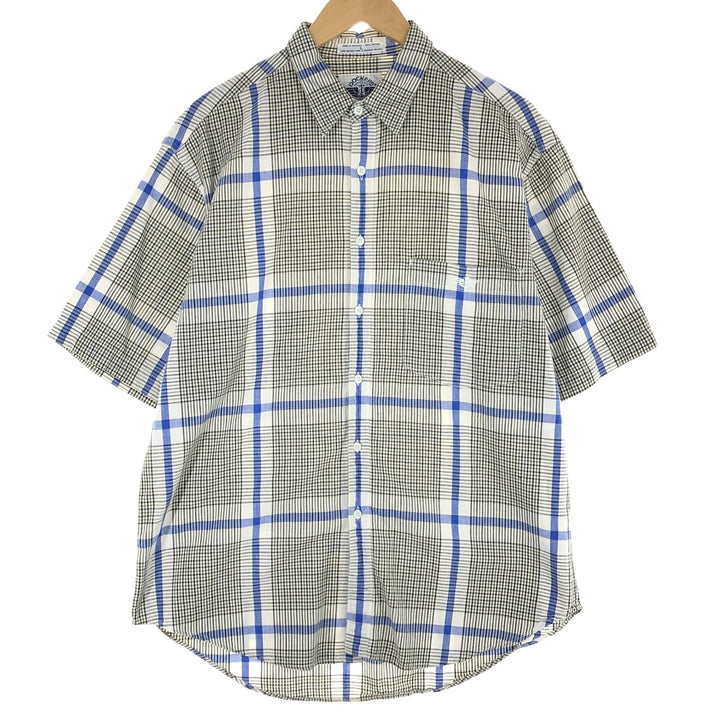 Levi's DOCKERS short sleeve cotton check shirt, men's XL /eaa454650