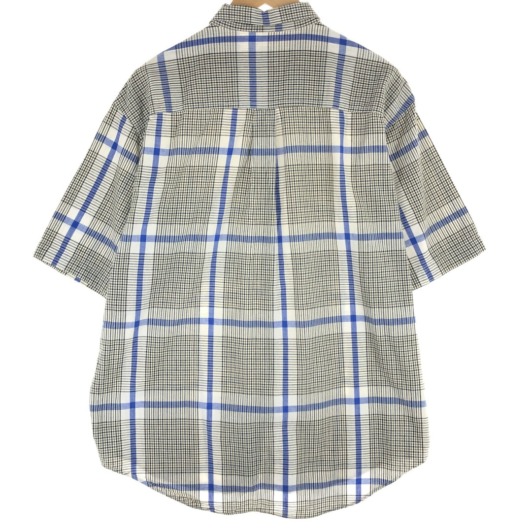 Levi's DOCKERS short sleeve cotton check shirt, men's XL /eaa454650