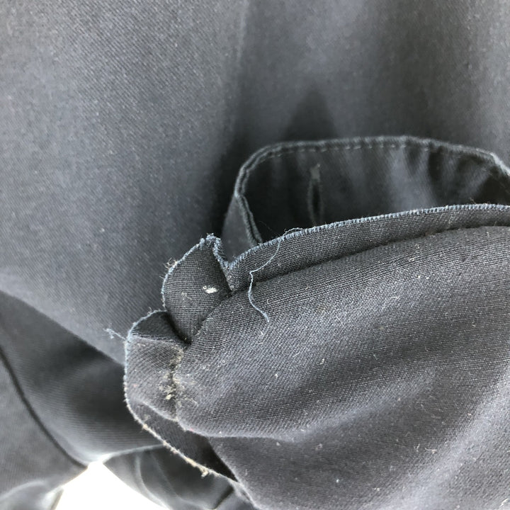 Dickies Short Sleeve Work Shirt, Men's L polyester navy blue type Vintage Second Hand