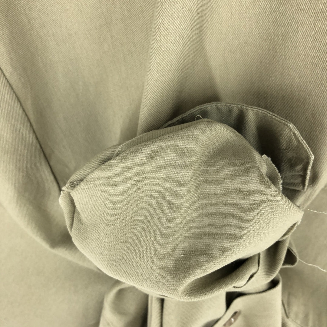 Dickies Short Sleeve Work Shirt, Men's L polyester brown type Vintage Second Hand