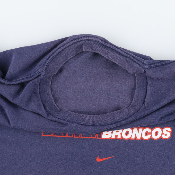 90'S Nike NFL Denver Broncos Sports Print T-Shirt Men's XXL Vintage /eaa454743