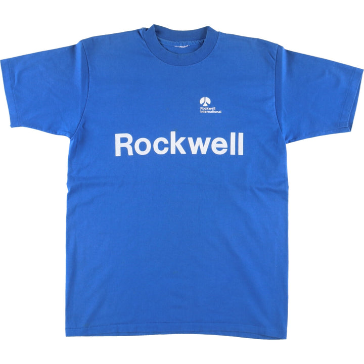 90'S ROCKWELL INTERNATIONAL Advertising T-shirt Men's M Vintage /eaa454792