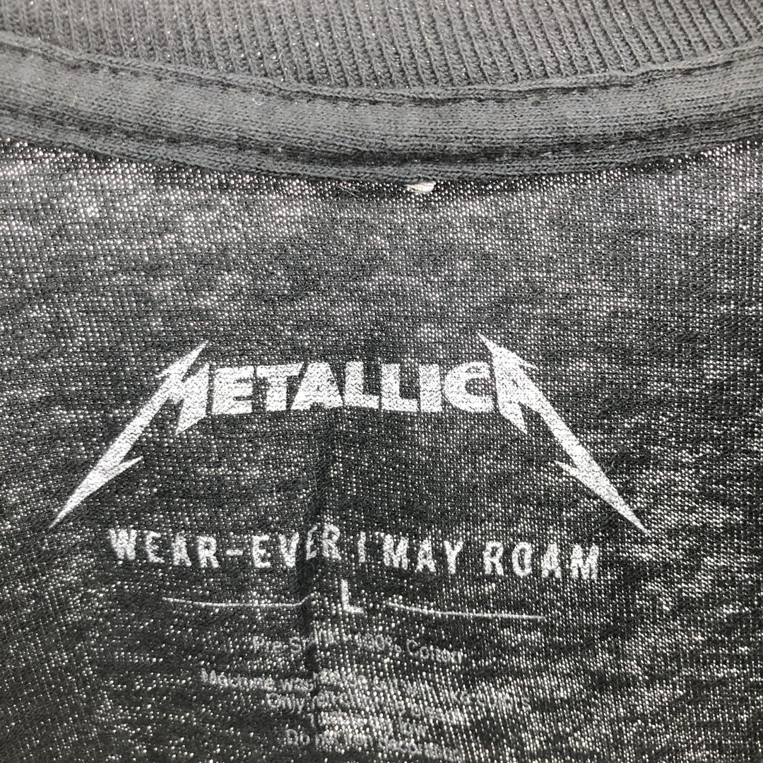 METALLICA Metallica Long T-shirt Band T-shirt Band T Men's L /eaa454800