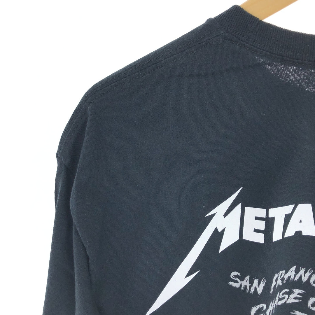 METALLICA Metallica Long T-shirt Band T-shirt Band T Men's L /eaa454800