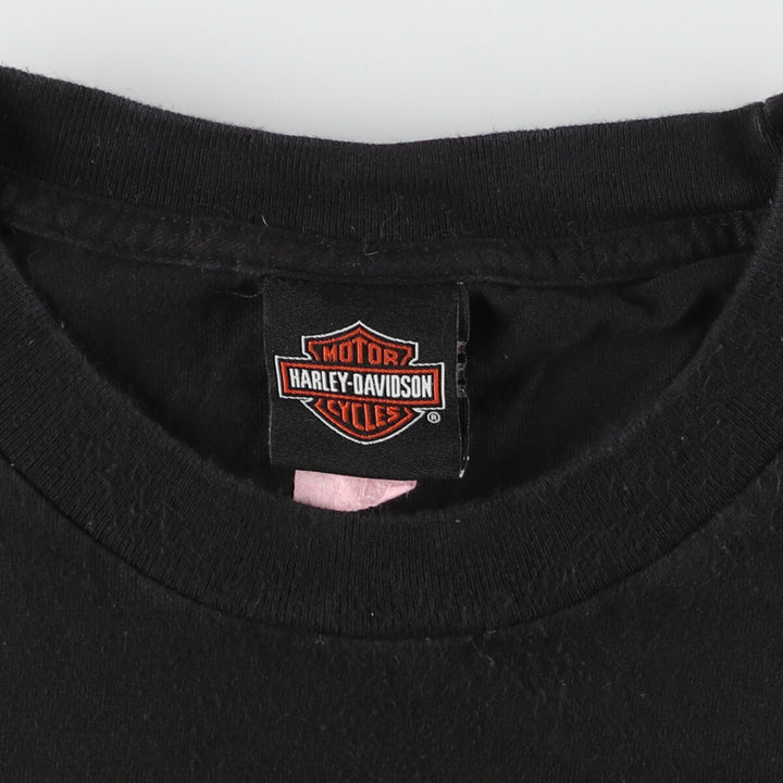 Harley-Davidson Eagle Pattern Wolf Pattern Motorcycle Bike T-shirt Men's XL /eaa454855