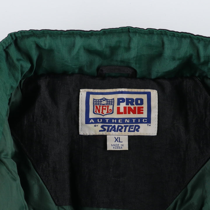 90'S Starter NFL Green Bay Packers Pullover Padded Jacket Puffer Jacket Men's XL /eaa454904