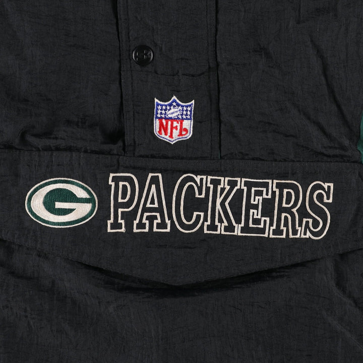 90'S Starter NFL Green Bay Packers Pullover Padded Jacket Puffer Jacket Men's XL /eaa454904