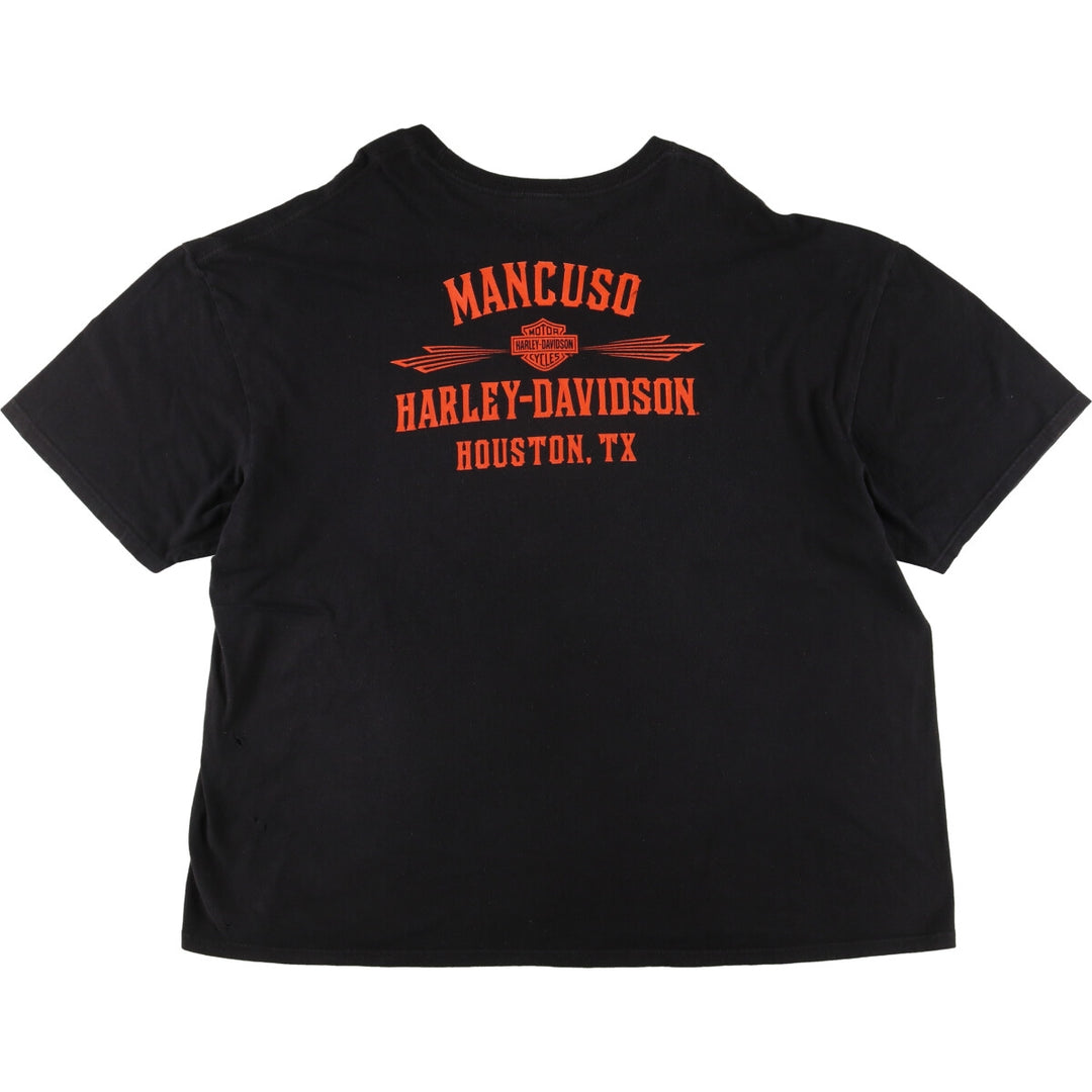 Big Size Harley-Davidson Motorcycle Bike T-Shirt Men's XXXL /eaa454912