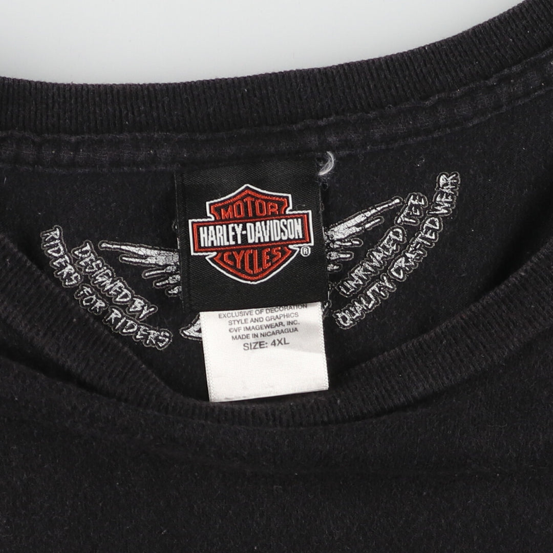 Big Size Harley-Davidson Motorcycle Bike T-Shirt Men's XXXL /eaa454912