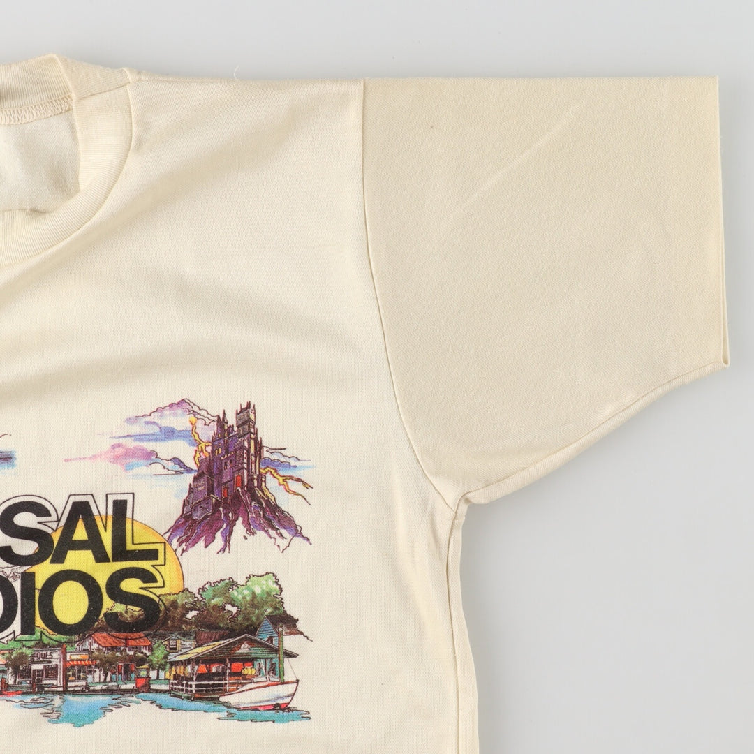 80'S Designs West UNIVERSAL STUDIO Universal Studios Advertising T-shirt Women's M Vintage /eaa454922