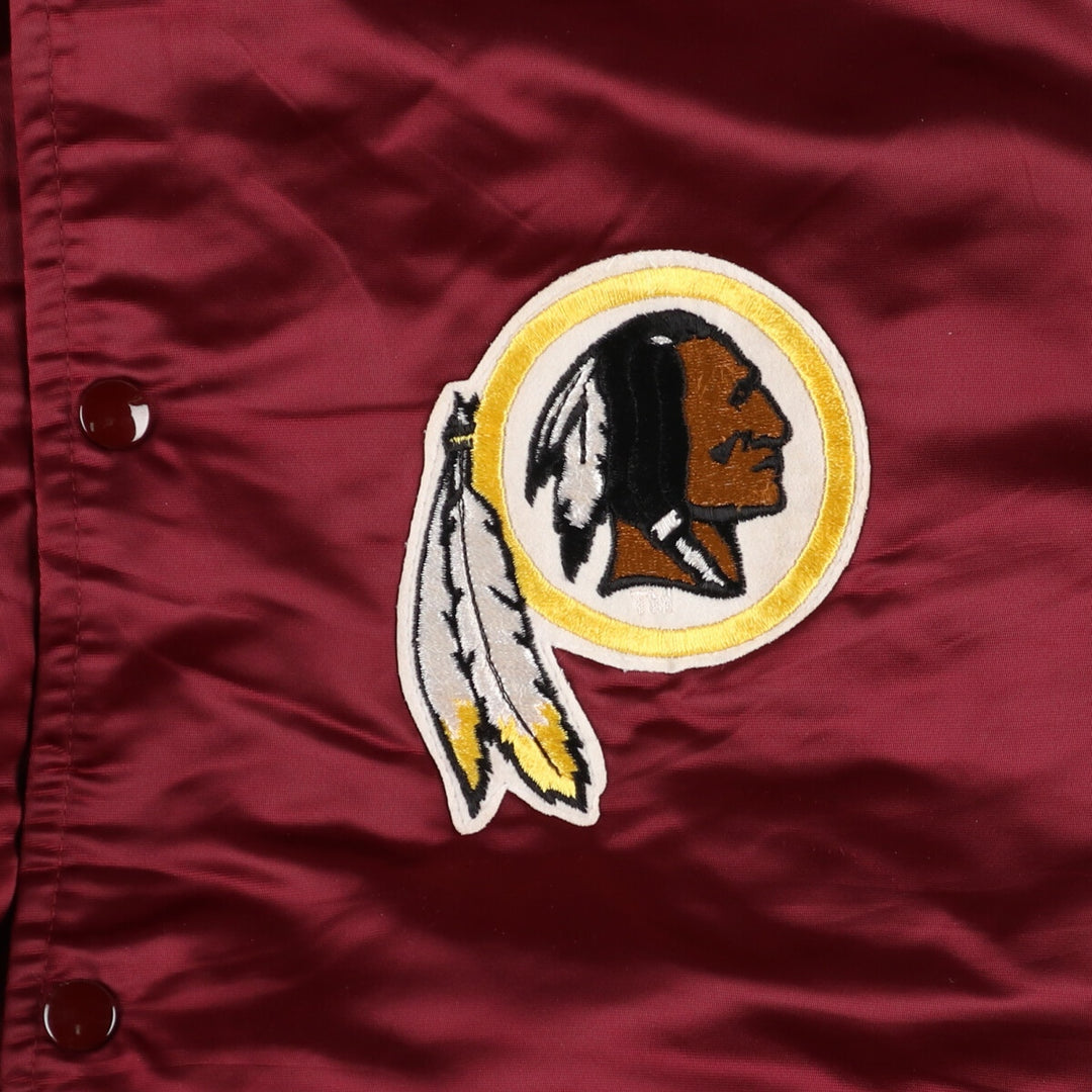 80s-90'S Washington Redskins Padded Nylon Stadium Jacket Award Jacket Varsity Jacket /eaa454928