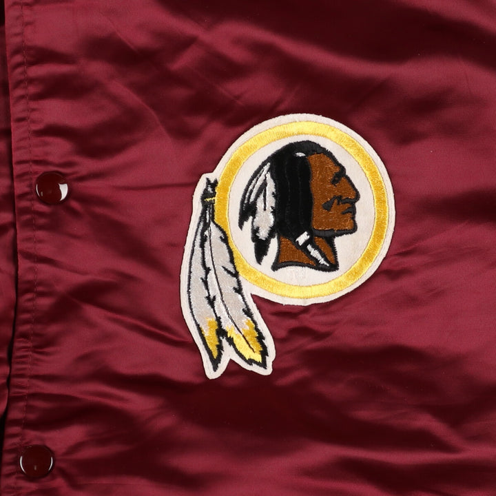 80s-90'S Washington Redskins Padded Nylon Stadium Jacket Award Jacket Varsity Jacket /eaa454928