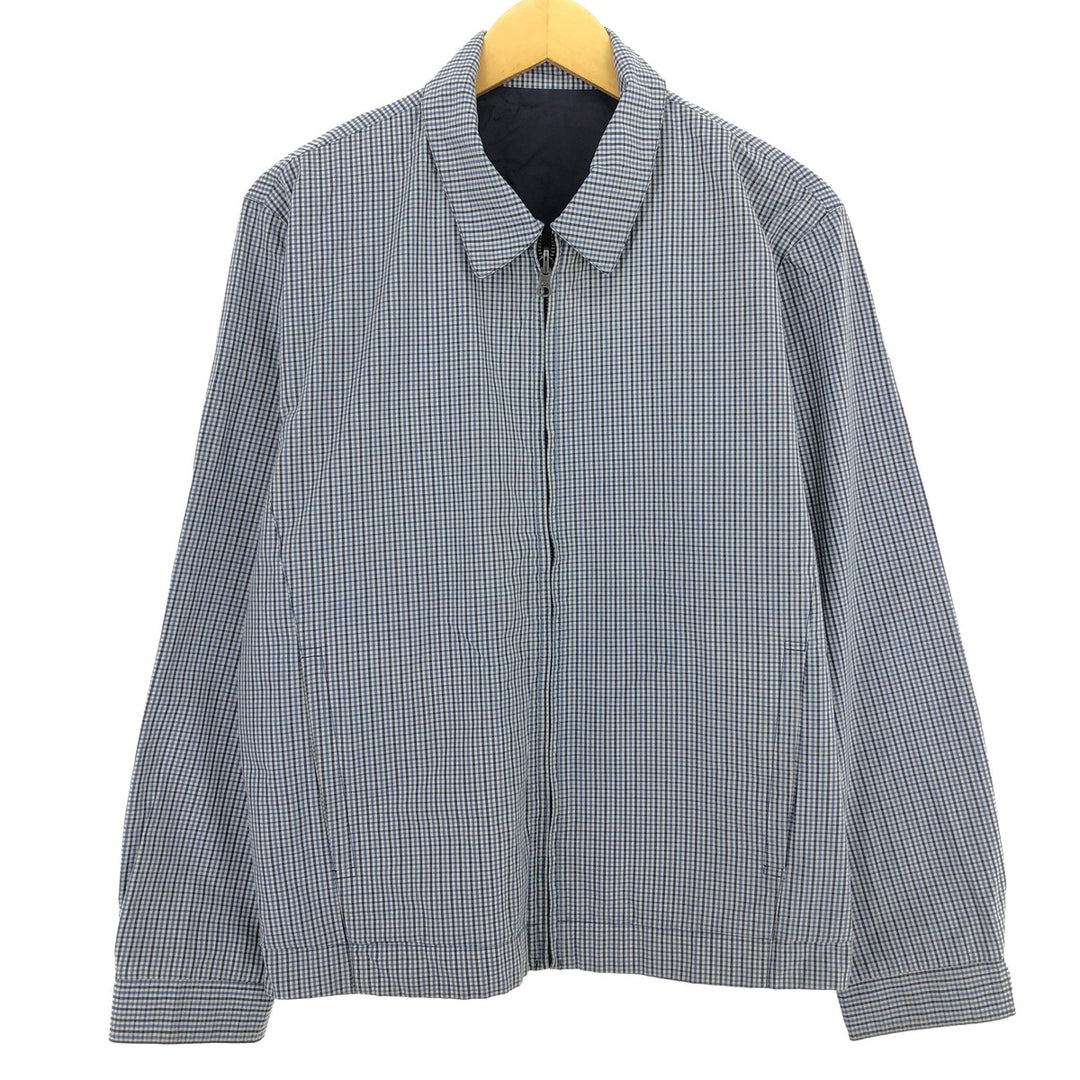 Brooks Brothers Check Pattern Reversible Swing Top Sports Jacket Men's M /eaa454934