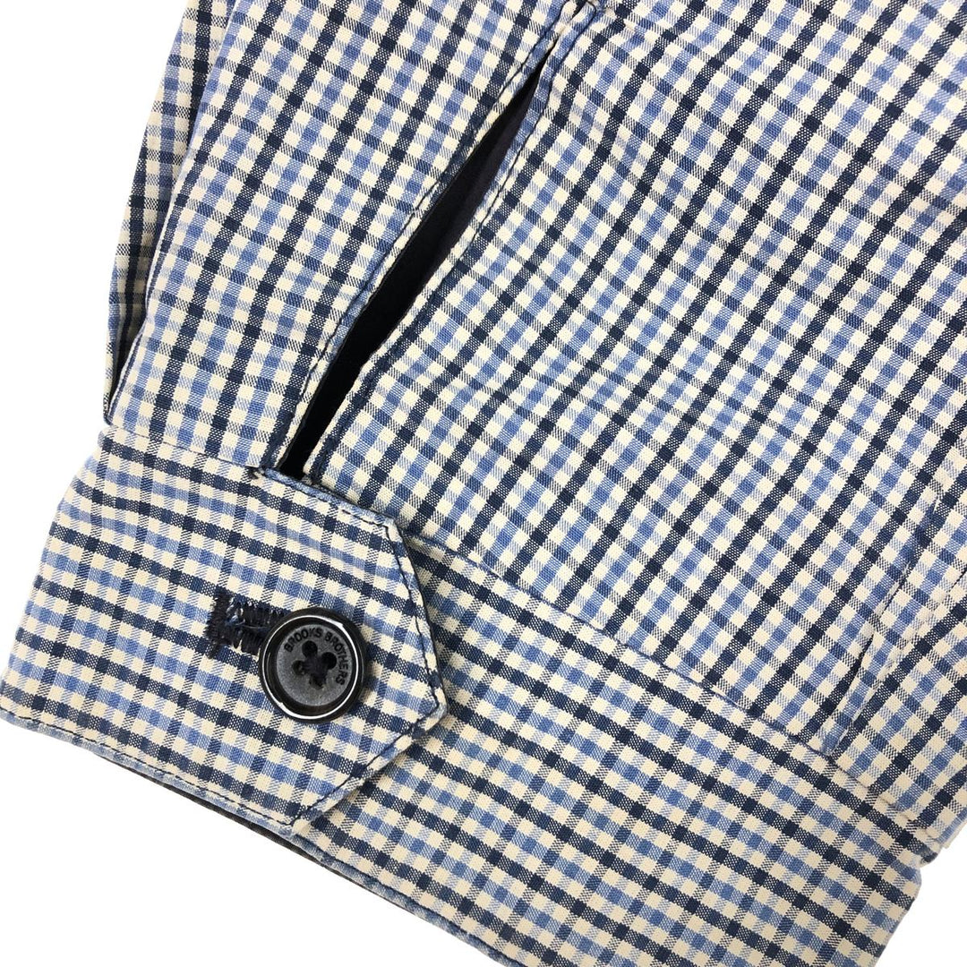 Brooks Brothers Check Pattern Reversible Swing Top Sports Jacket Men's M /eaa454934