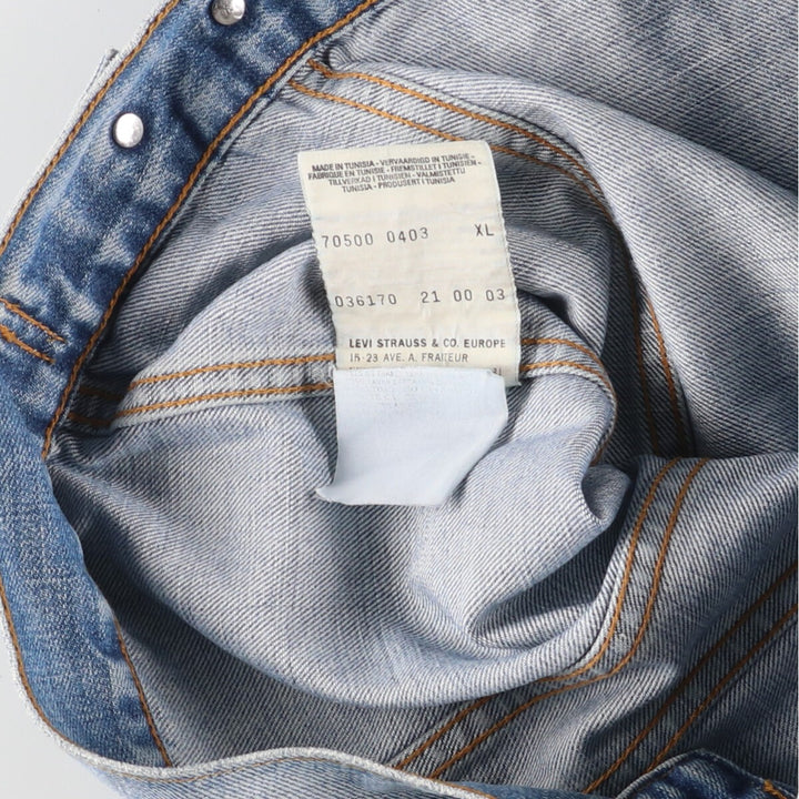 90'S Levi's 70500 04 Euro Model Denim Jacket G-Jean Men's XL Vintage /eaa454974