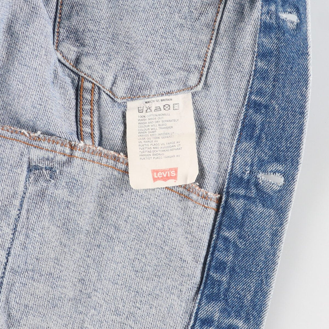 Levi's 70603 02 Euro Model Denim Jacket, G-Jean, Made in England, Men's M /eaa454976