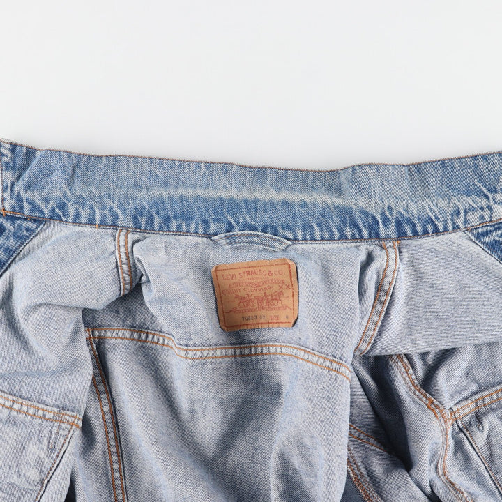 Levi's 70603 02 Euro Model Denim Jacket, G-Jean, Made in England, Men's M /eaa454976