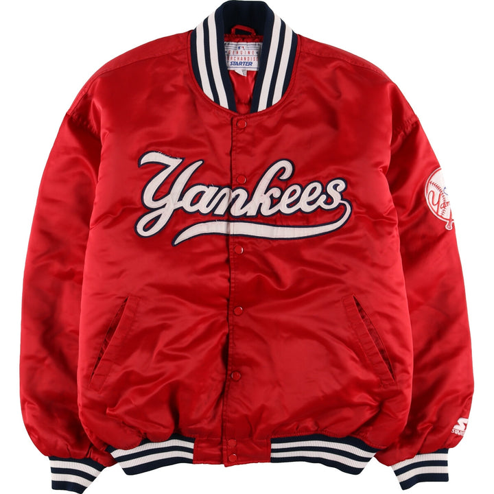 Big size 90'S Starter MLB New York Yankees padded nylon stadium jacket for men, equivalent to XXXL, vintage /eaa454989