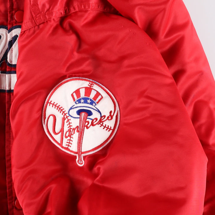 Big size 90'S Starter MLB New York Yankees padded nylon stadium jacket for men, equivalent to XXXL, vintage /eaa454989