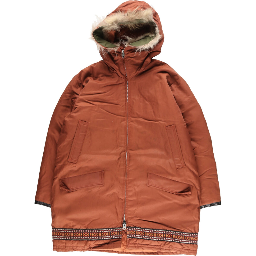 Vintage 1980'S Pioneer goose down parka, made in Canada, men's size XL cotton orange type Vintage Second Hand