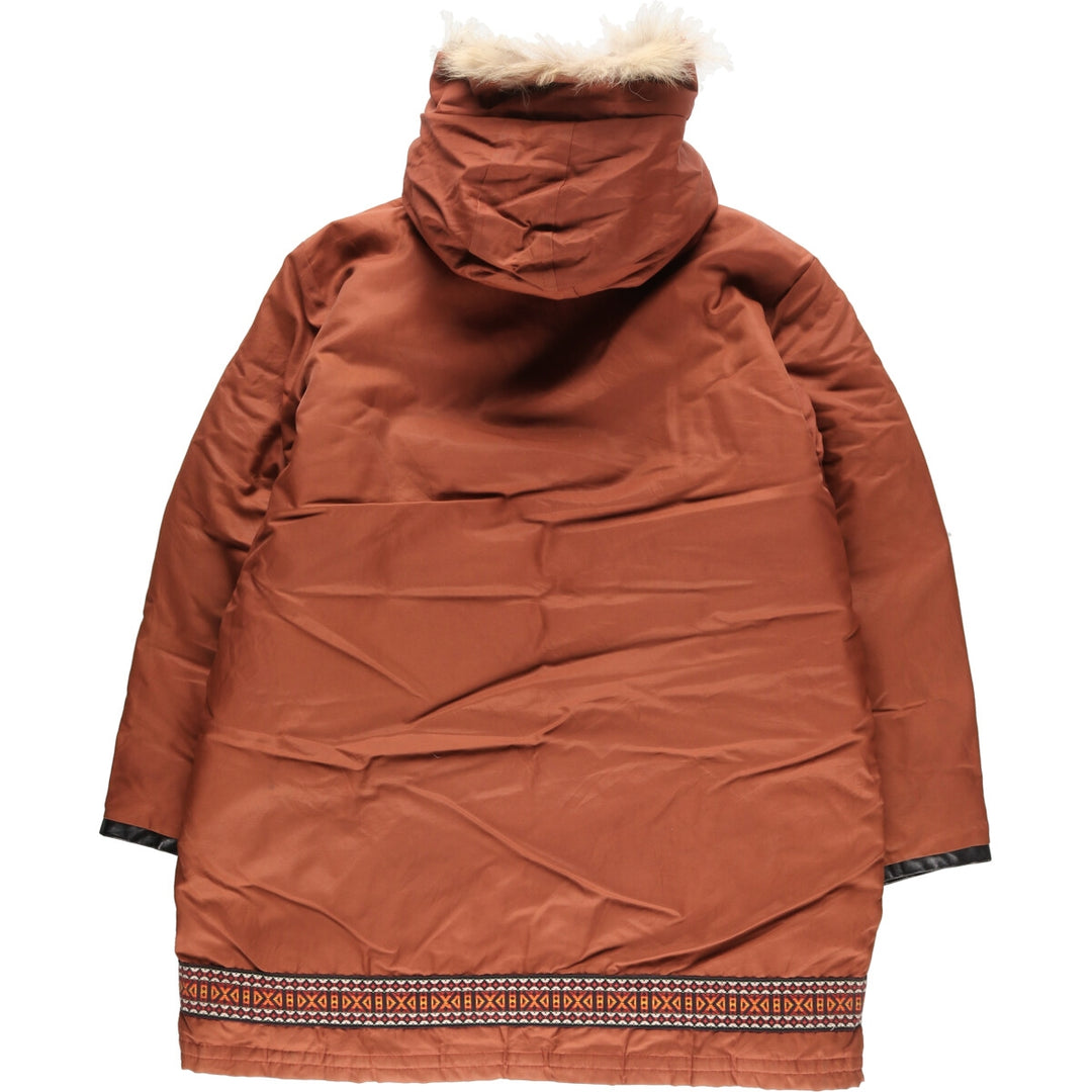 Vintage 1980'S Pioneer goose down parka, made in Canada, men's size XL cotton orange type Vintage Second Hand